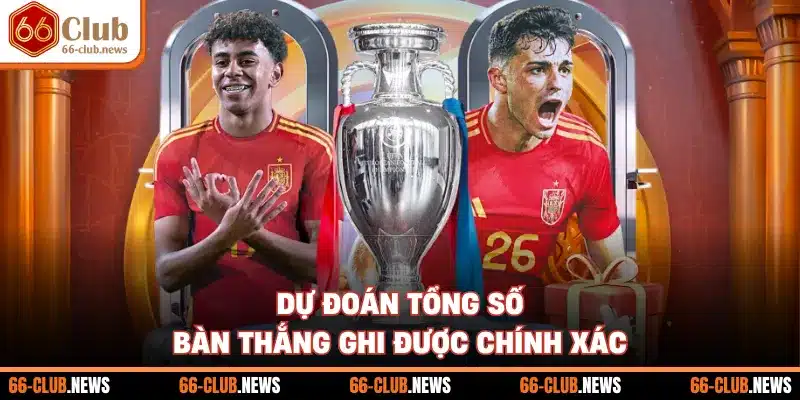 Dự đoán tổng số bàn thắng ghi được chính xác