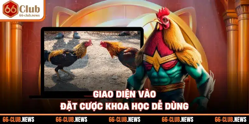 Giao diện vào đặt cược khoa học dễ dùng